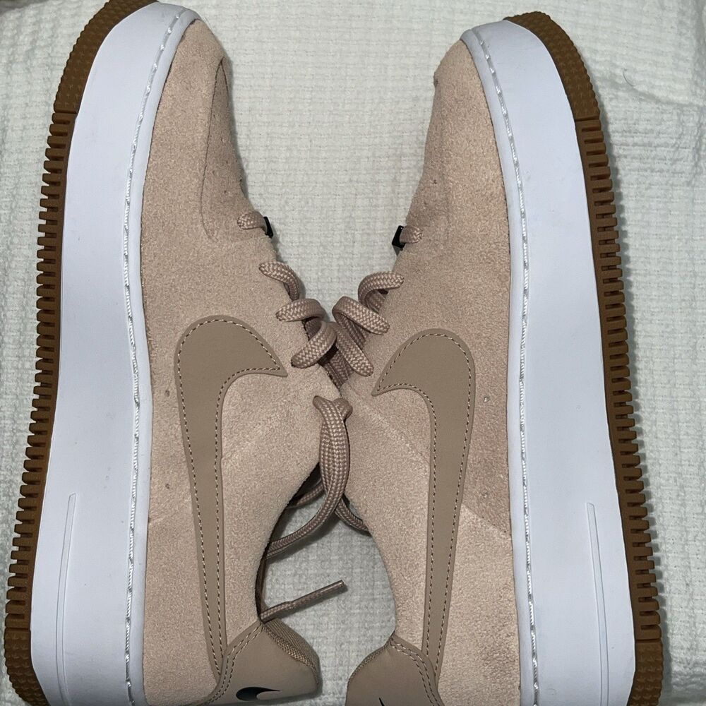 Women’s Nike Air Force 1 Sage Bio Beige (Rose)  Size 7.5 - Picture 5 of 8